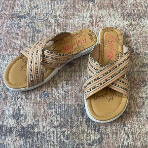 Blowfish‎ Malibu Girl Sandal Slide SZ 4